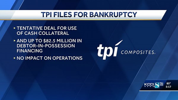 Wind turbine manufacturer files for bankruptcy