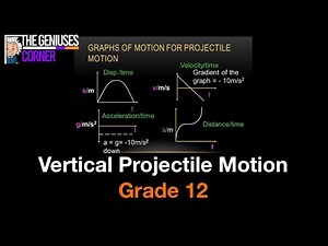 Gr 12 Physical Science | Vertical projectile motions