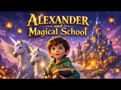 "Alexander and the megical school(Hindi/Urdu dubbed) | Fantasy Animation | 3d Animated | Full Movie"