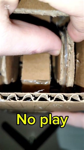 Cardboard Engine—Manual Test After Connecting Rod Upgrade | Part 31 #cardboard #diy #engine #shorts
