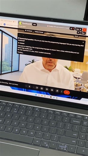 Jobs ai crossing line?? 💀 #jobs #ai #interviewtips #short