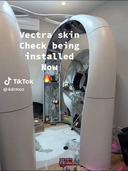 The Vectra 360 is now being installed! This bad boy is going to revolutionise our ability to track changes in time on our high risk patients!