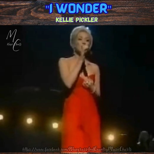 When Kellie Pickler sings I Wonder, the emotion is impossible to miss. With tears in her eyes and vulnerability in every note, she turns a deeply personal story into a moment that touches everyone listening. Raw, heartfelt, and beautifully brave — this is country music at its most honest. | Music Charts
