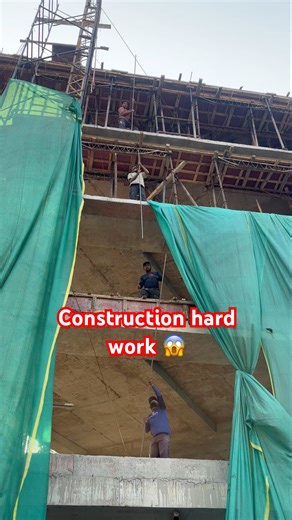 Steel construction hard work building #short #trending #youtubeshorts #construction #hardwork