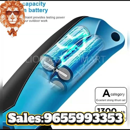 Heavy-Duty Cordless Scissor for Industry | Fast, Clean & Precise Cuts 9655993353