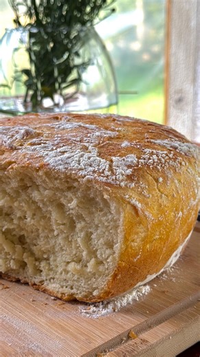 Tainá on Instagram: "PÃO ITALIANO - RECEITA NA LEGENDA 🍞 . . Esse pão vale cada dobra, juro. INGREDIENTES: - 5g de fermento biológico seco 400 ml de água morna, mas mornaaaa, nem quente nem fria. - 500g de farinha de trigo - 1 col. chá de sal 1 - Misture o fermento biológico com a água morna, deixei descansar por 5 min. 2 - junta a farinha peneirada com a mistura. A massa fica bem meleca mesmo, parece que vai dar errado, mas vai dar certo, nessa hora adicione o sal, deixe descansar 5 min. 3- C