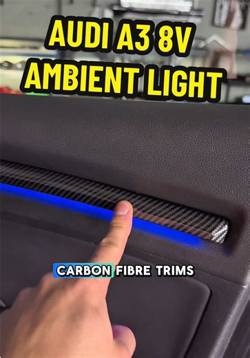Audi A3 8V Ambient Lighting Installation Guide