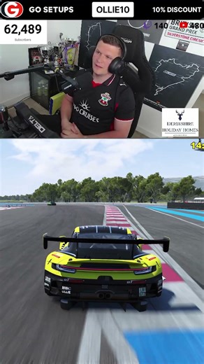 Completely Destroyed By A Hypercar! #simracing #crash #LMU