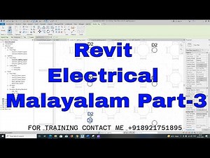 Review Light Fixtures For Beginners- Revit Malayalam Tutorial part-3