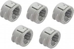 Thermostatventil Adapter passend für Danfoss Ventile RA, RA-N 23 mm auf M30 x 1,5 für Anschluss Thermostatkopf Stellantrieb SET 5 Stück