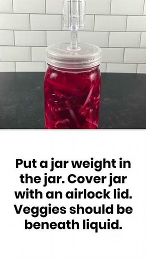 Lebanese Pickles Recipe (Middle Eastern Pink Pickled Turnips for Shawarma!) #shorts