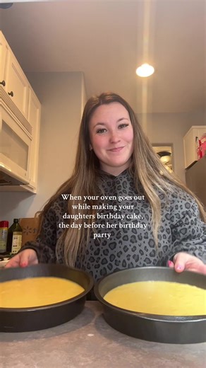 Baking Fail: Oven Breaks Before Birthday Cake