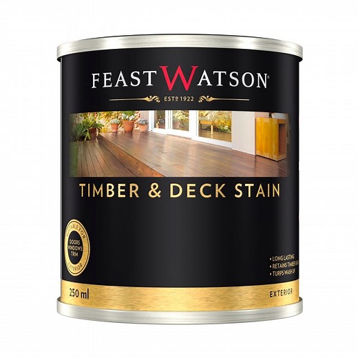 Feast Watson 250ml Grey Mountain Ash Timber And Decking Stain - 250ml