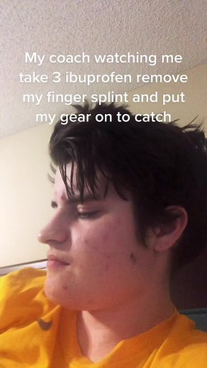 I then proceeded to jam my very broken finger back into the splint after every game