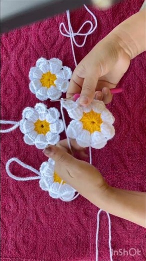 #handmade #handmadeflower #crochet #diy #knitting #crochetdesigns