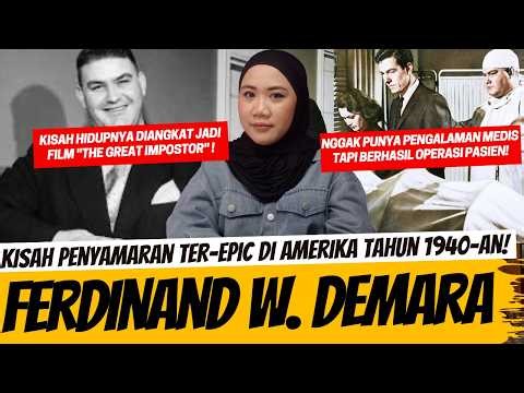THE MOST EPIC UNDERCOVER STORY IN 1940S AMERICA! FERDINAND WALDO DEMARA