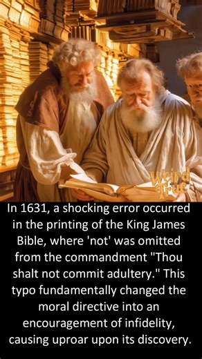 The Bible Printing Error That Accidentally Commanded Adultery