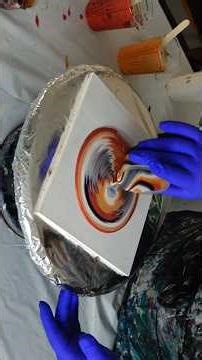 Satisfying Paint Flow #acrylicpouring #fluidartist #floraart