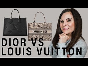 DIOR BOOK TOTE vs LOUIS VUITTON ON THE GO TOTE | Which luxury tote bag is better?
