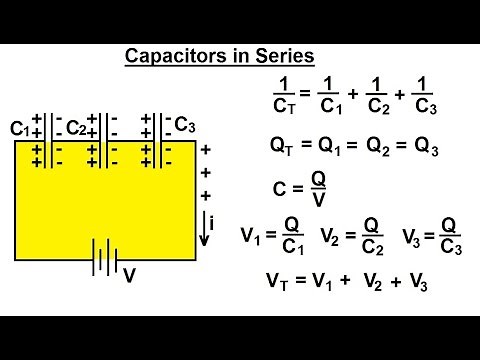 Electrical Engineering: Ch 6: Capacitors (4 of 26) Capacitors in Series