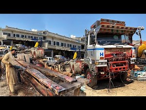 Complete Broken Chassis Repairing || How To repair Chassis Of Truck