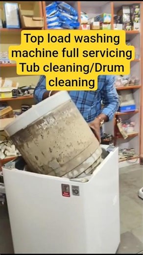 IFB|Top load washing machine washing tub|Drum clean#service #washingmachine #cleaning #homeappliance