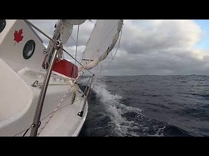Ep 18, 1100Nm Solo Ocean Sailing, Small Boat, Contessa 26, 2 Year Circumnavigation, PART 2