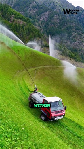maintaining the fertility of grasslands on the slopes of the Alps