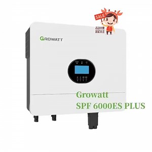 [Hot Item] Growatt Solar Inverter SPF6000es with MPPT Controller and WiFi Module Solar Panel Solar Energy System 6kw off-Grid Inverter
