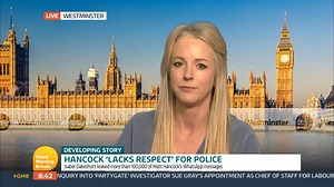 'I'm not worried...I'm not going to be intimidated.' Isabel Oakeshott refers to the messages she has received from Matt Hancock following the release of the messages. She tells Kate and Ben that there are 'several more days of coverage planned.' | Good Morning Britain