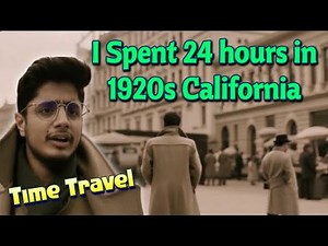 I Spent 24 Hours in 1920s California | Life 100 Years Ago | The Golden Age