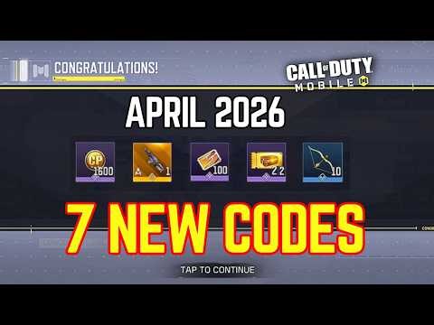 *NEW* CALL OF DUTY MOBILE CP REDEEM CODES 2026 APRIL | COD MOBILE NEW CP REDEEM CODE 2026