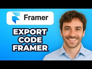 How to Export Code from Framer (Quick Tuto)