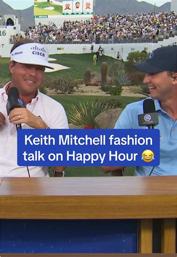 Keith Mitchell's Unique Golf Fashion on Happy Hour