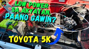 34K views · 673 reactions | Toyota 5k engine tuning, troubleshooting on low power caused by vacuum leak, charcoal canister on Toyota 5k restored, set the ignition timing to 8 degrees before top dead center as recommended on the specification table posted under the hood. #TOYOTA5K | Elimotour | Facebook
