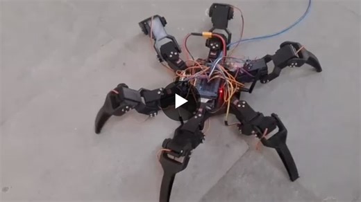 #robotics #embeddedsystems #hexapodrobot #arduino #inversekinematics #madeinindia #btechcapstone #opentowork #fresher2026 #innovation #engineering | Divyanshu Kumar