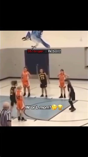 comment if this mom is W or L??? #basketball #funny #fail #airball #meme #mom #fyp