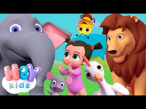 Sons de animais para crianças | Som dos animais infantil | HeyKids em Português