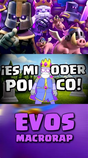Cartas Evos de Clash Royale (Rap 13)