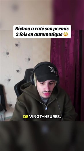 Bichou échoue 2 fois au permis auto