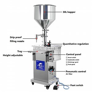 [Hot Item] Semi-Automatic Single Head Paste Pneumatic Filling Machine