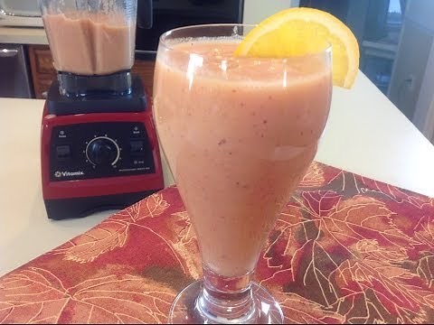 Eric's Mixed Fruit Smoothie using the Vitamix (Dairy Free)