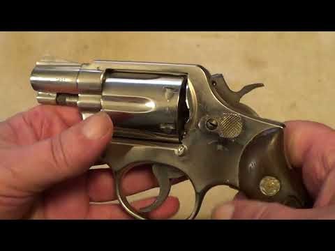 S&W Model 12-2 Nickel Revolver