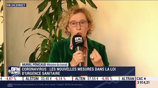 Pour Pénicaud, le risque pénal pour les entreprises dont les salariés sont contaminés est "un faux débat"