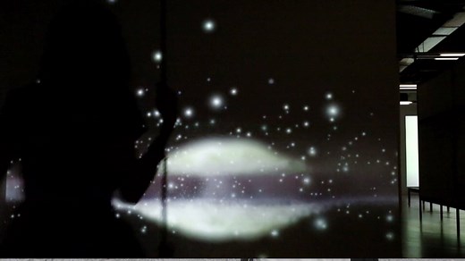 558K views · 3.2K reactions | What's it like to swing through outer space? Starfield by Lab212 is currently on exhibit at MuDA. Powered by Microsoft Kinect, visitors can now explore the universe from a completely new perspective. | Microsoft | Facebook