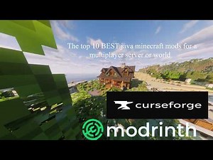 The top 10 BEST mods for a multiplayer server on minecraft java