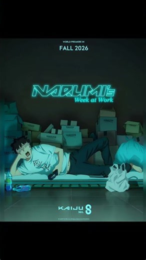💥 newsss 💥...."Narumi's Week at Work" is a 4-episode special anime centered on Gen Narumi, 👇