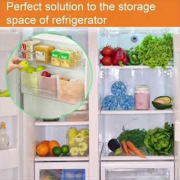 Fridge Storage Boxes Multipurpose Containers 