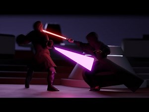 Mace Windu vs Palpatine | Animated Fan Film