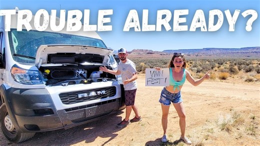 Van Life Begins: 2,300 Miles in a Wild First 3 Days